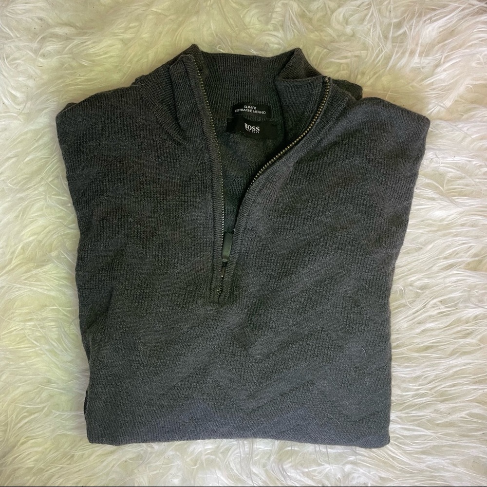 Hugo Boss Extra Fine Merino Wool Sweater